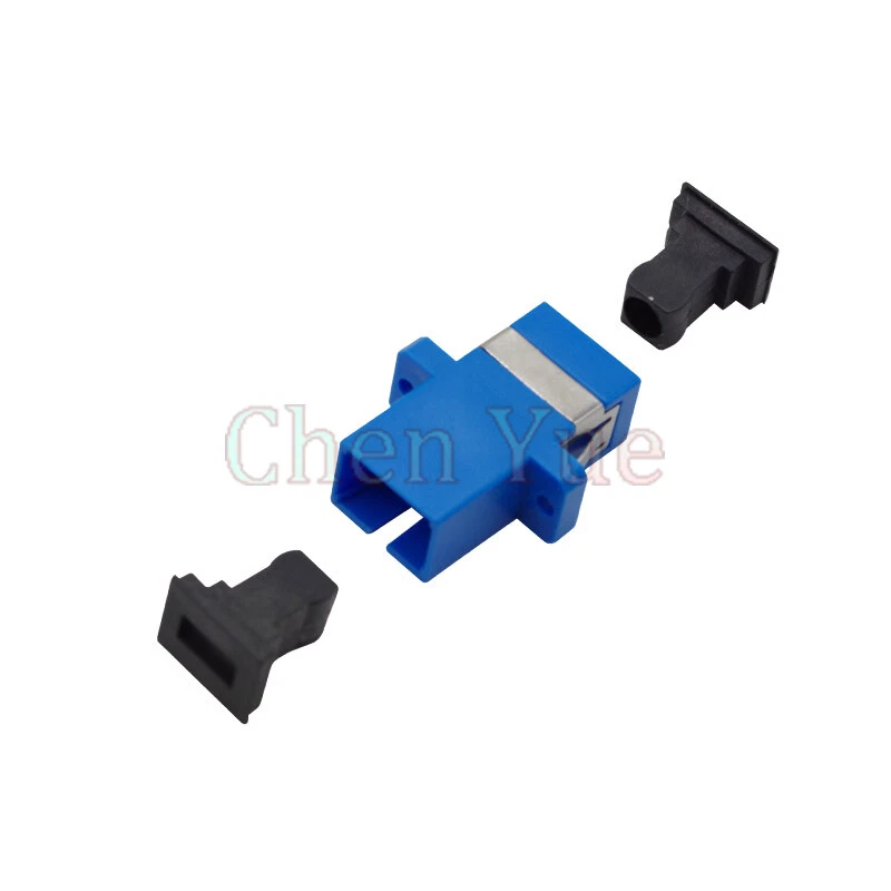 100pcs SC UPC Simplex Single-mode Fiber Optic Adapter SC Optical Fiber Coupler  - Image 3 of 4