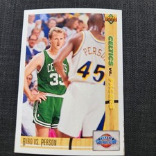 🏀 Larry Bird 1991 Upper Deck Classic Confrontation Boston Celtics 🐐  NICE 👀
