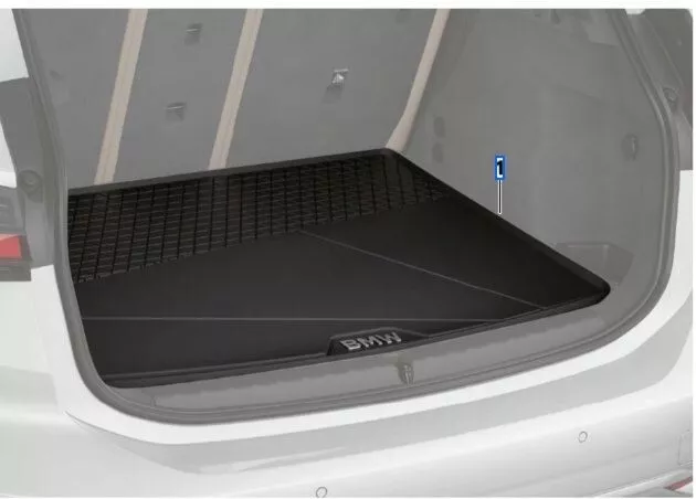 Genuine BMW X1 iX1 U11 Fitted Luggage Compartment Boot Mat Liner 51475A50923