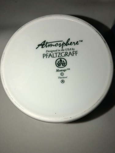 Pfaltzgraff Atmosphere Montage lot of 4 Cups 2 7/8" Tall - Picture 5 of 7