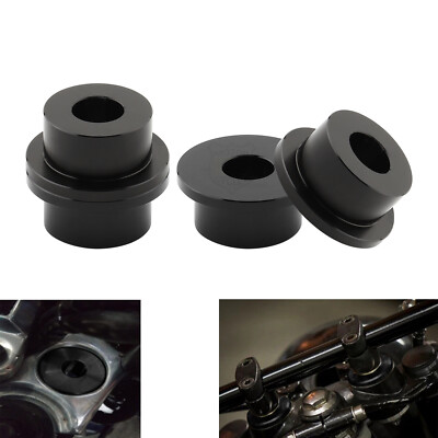 Solid Billet Handlebar Riser Bushings For Harley Softail Dyna Sportster FX 73-17