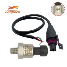 0-150 PSI Pressure Transducer (Oil/Fuel/Air/Water) - DC5V, 1/8" Pressure Sensor