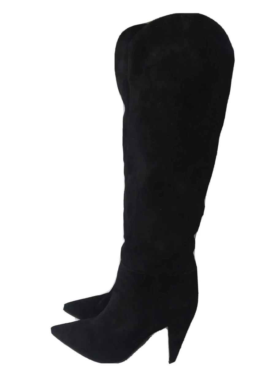 Marc fisher black suede clearance boots