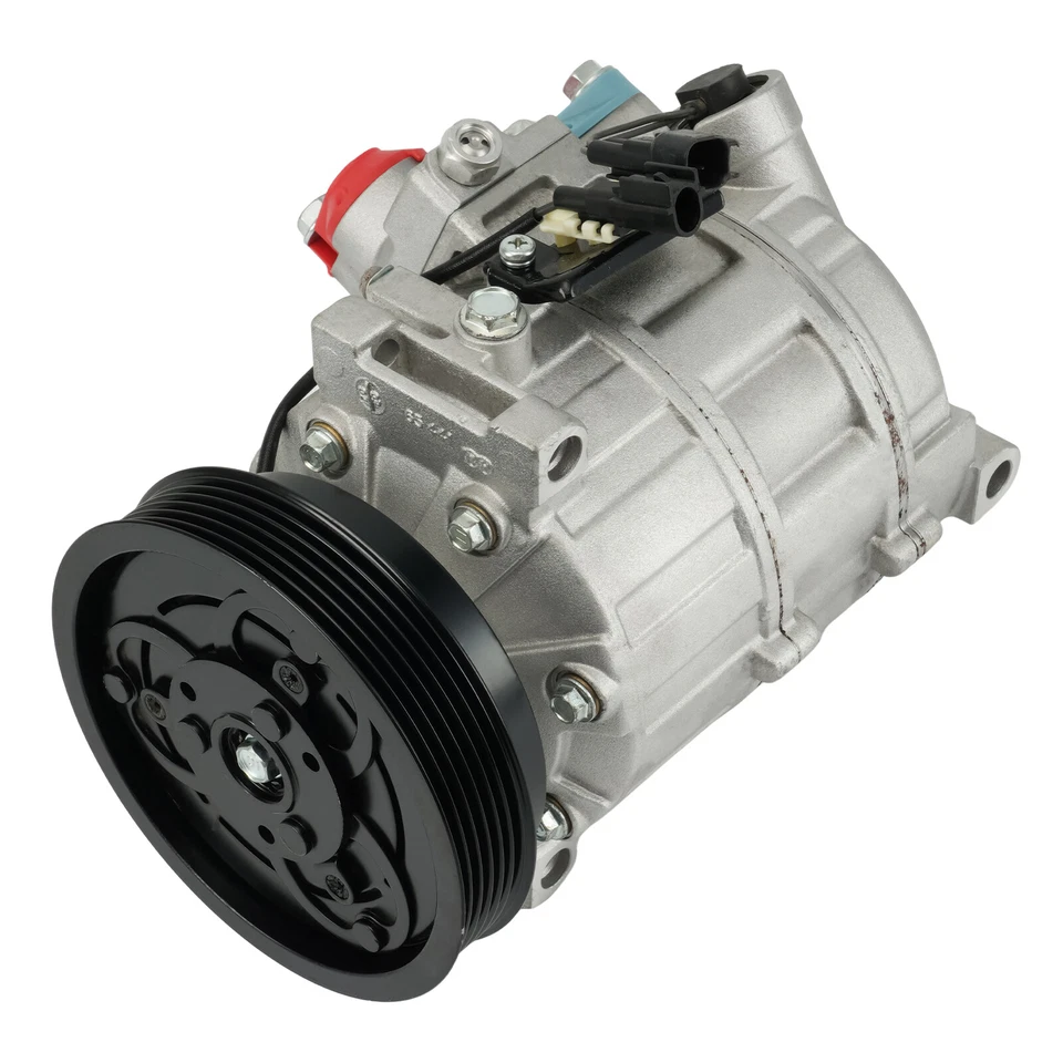 Compresor de aire acondicionado con embrague para Volvo S60 S80 XC70 XC90 Land Rover LR2 2008 09-2012 Foto 4 de 4