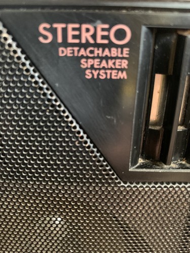 Samsung PD-46L Tuner Boombox Stereo Radio Double Cassettedeck Tape Recorder - Picture 3 of 3