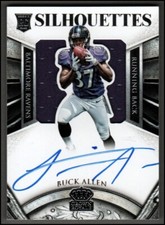 2015 Crown Royale Rookie Silhouettes #206 Buck Allen Jersey AUTO 107/299 - NM-MT