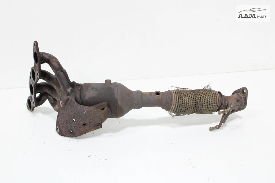 Ford Focus 2012-2018 2,0 L i4 motor colector de escape con convertidor OEM Foto 3 de 4