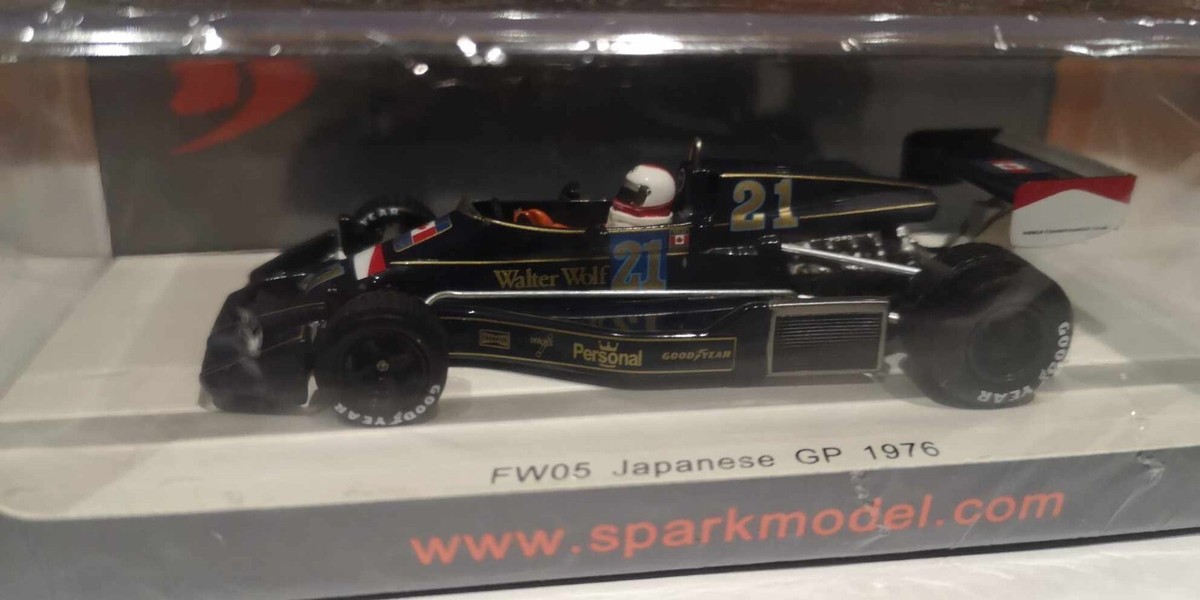 Williams FW05 Hans Binder Japanese GP 1976 Spark S4048 Formula