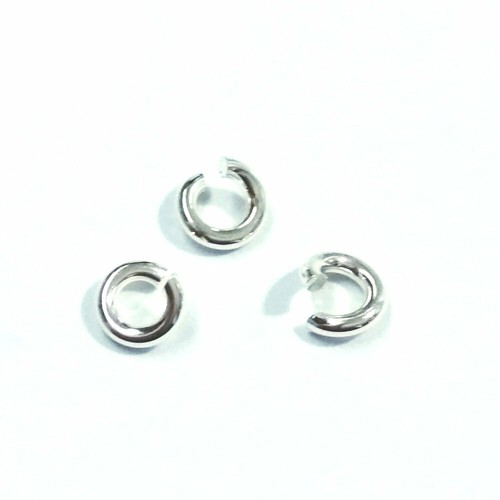 WHOLESALE LOTS 925 Sterling Silver 4mm OPEN JUMP RINGS 1mm 18 gauge thick (2x1) - Picture 18 of 19