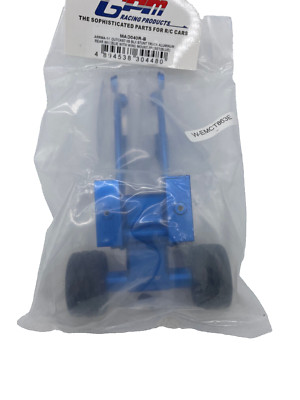 GPM MAO040R Aluminum Rear Wheelie Bar Wing Mount For Arrma Kraton Outcast Talion