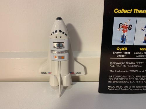 1983 GoBots 06 Spay-C Tonka Shuttle Robo Machine Men MR-14 100% Transformers - Picture 7 of 10