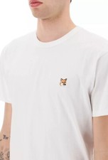Maison Kitsune Men  s Fox Head T-Shirt Size Medium NWT