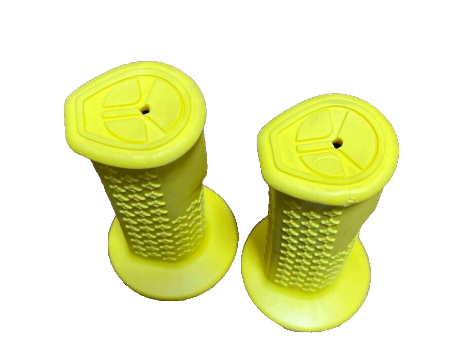 Unused] Vintage TANGE Grips SK-115 Yellow Made in Japan Old School
