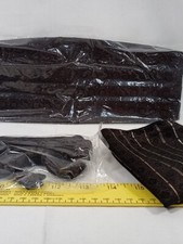 Men's Cummerbund Bow Tie Set with hanky brown and gold