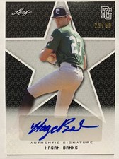 2020 LEAF PG NATIONAL SHOWCASE HAGAN BANKS BLACK AUTO 29/50
