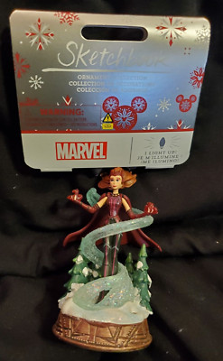 Scarlet Witch Light-Up Living Magic Sketchbook Ornament