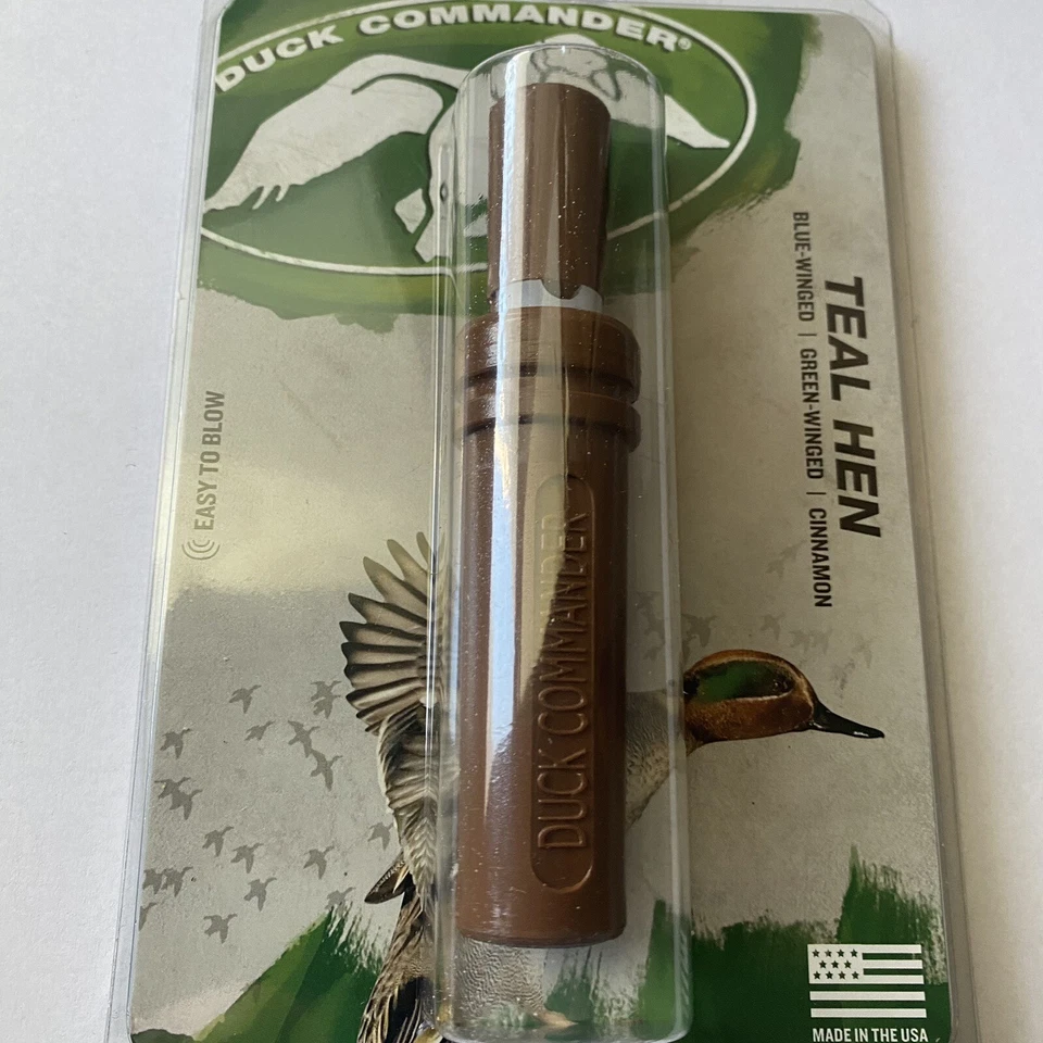 New In Box Duck Commander Sealed Teal Hen Call NIB Hunting Season Brown Free Shp - Image 2 of 4