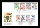 US FDC #2198-2201 Fleetwood 1986 PA Stamp Collecting Dual Joint Sweden 1585-1588