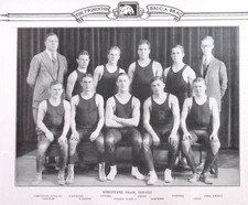 1925 Princeton University Bric a Brac Page Wrestling Team Group Picture