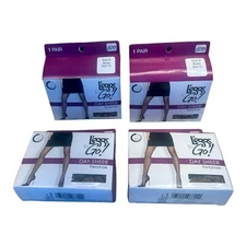 L'eggs to Go! Day Sheer Pantyhose - Size B - Nude Sheer Toe - 4 NEW Pairs
