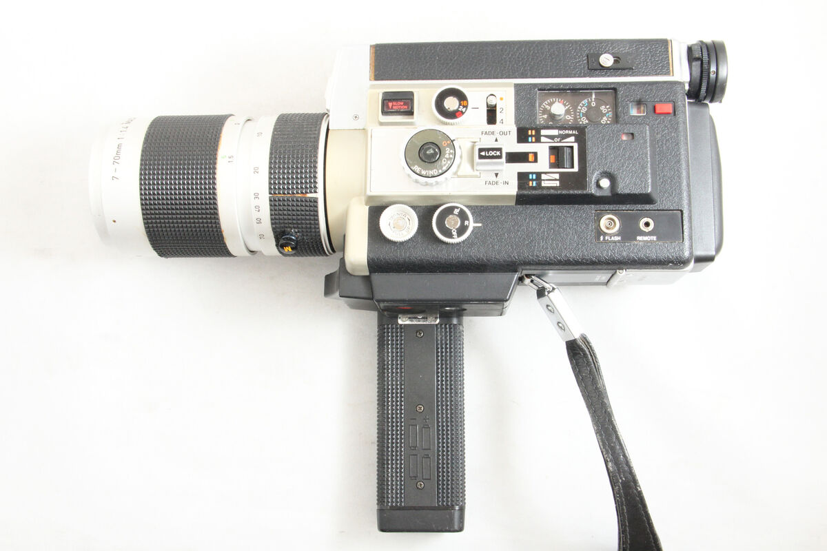 Exc Canon Auto Zoom 1014 ELECTRONIC Super 8 Camera w Exc Canon Auto Zoom 1014 ELECTRONIC Super 8 Camera w