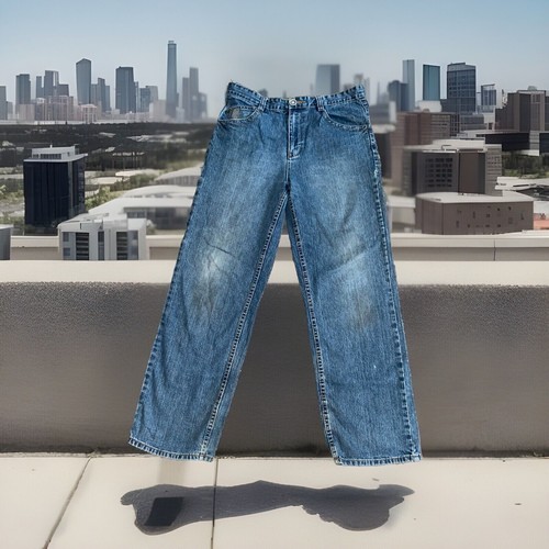Jeans Timberland robusti da indossare all'aperto gamba larga taglia 18 bellissimi ruota fresca rizz comodi - Foto 2 di 9