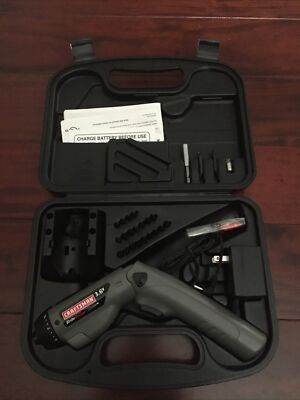 Craftman 3.6v Cordless Screwdriver | eBay