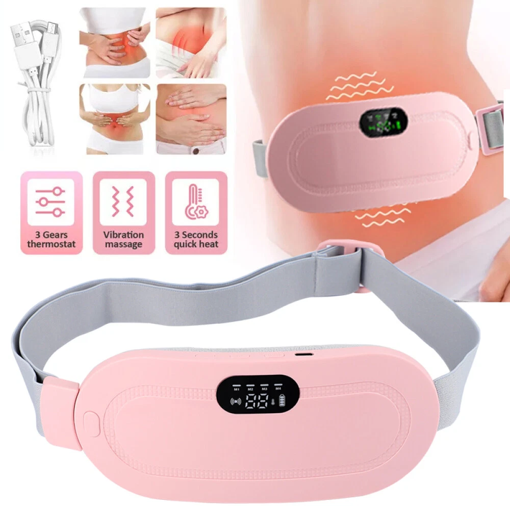 USB Heating Pad Belt for Women - Relieve Period Cramps & Pain with Electric Heat