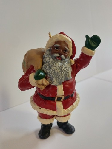 Hallmark '1992 ALEGERFUL SANTA' Ornamento de Recuerdo (Navidad) - Imagen 2 de 3