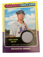 2024 Topps Heritage Clubhouse Collection Relics #CCRBN BRANDON NIMMO