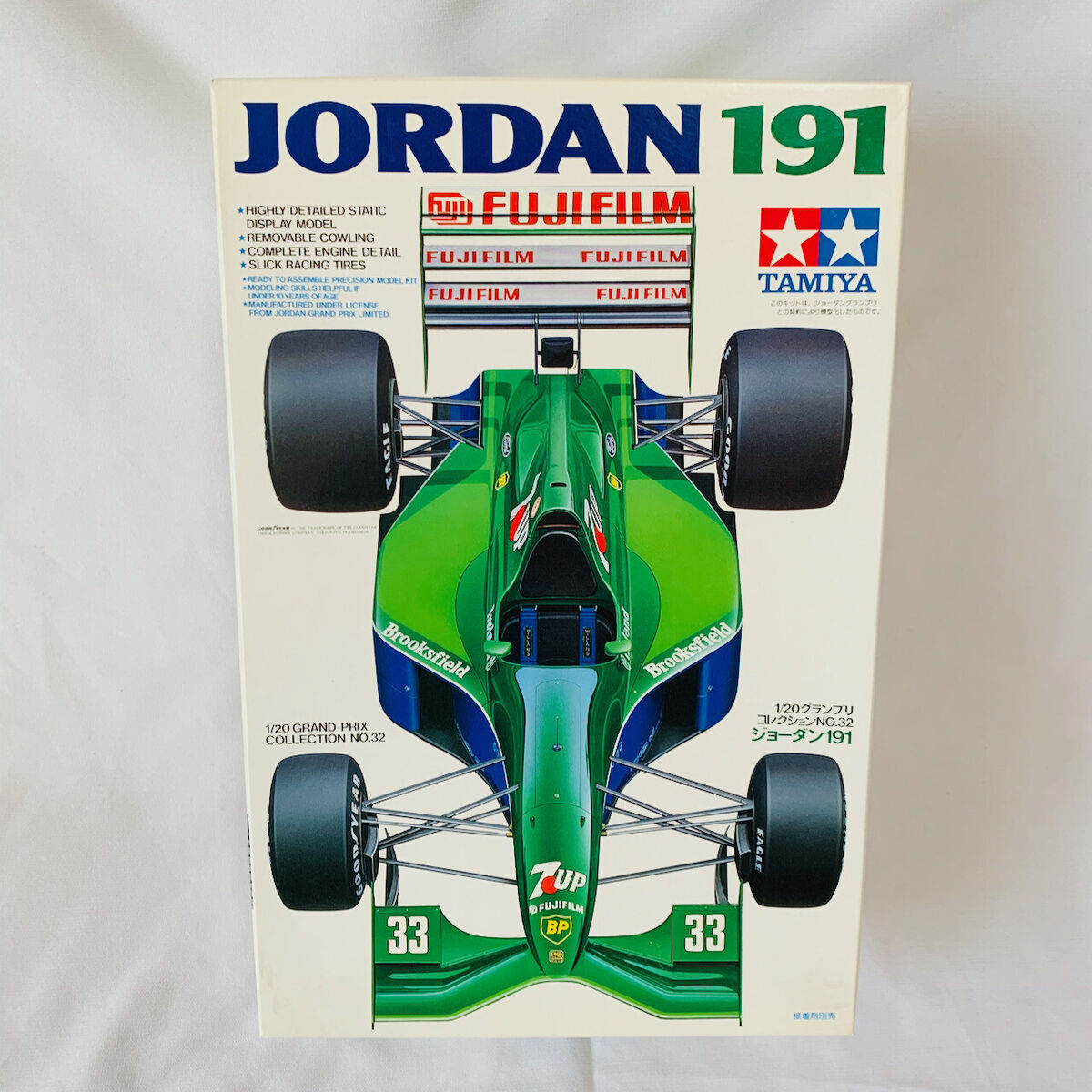 Tamiya 1/20 Jordan 191 Grand Preix Collection No.32 Plastic Tamiya 1/20 Jordan 191 Grand Preix Collection No.32 Plastic