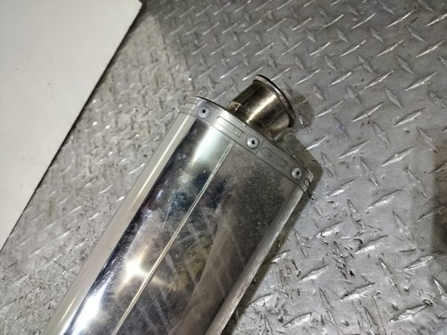 2001-2005 SUZUKI GSXR 600 750 YOSHIMURA TRS SLIP ON EXHAUST MUFFLER DAMAGED - Picture 10 of 13