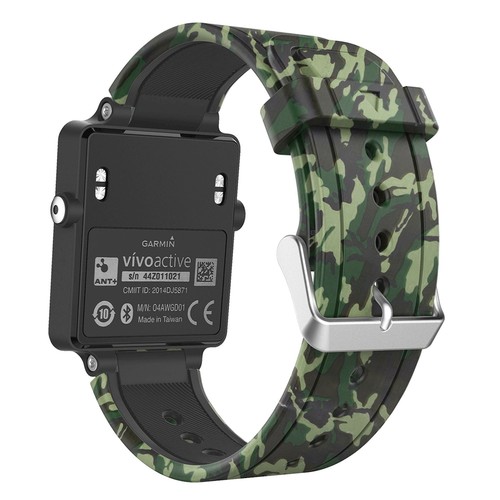 Cinturino Ricambio Mimetico Verde Militare x Orologio Garmin Vivo Active  Watch | eBay
