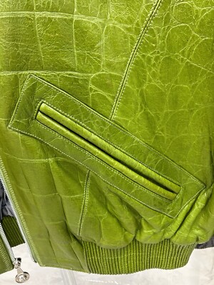 Vintage Marc Buchanan Pelle Pelle “crocodile” Leather Jacket Vintage Marc Buchanan Pelle Pelle “crocodile” Leather Jacket