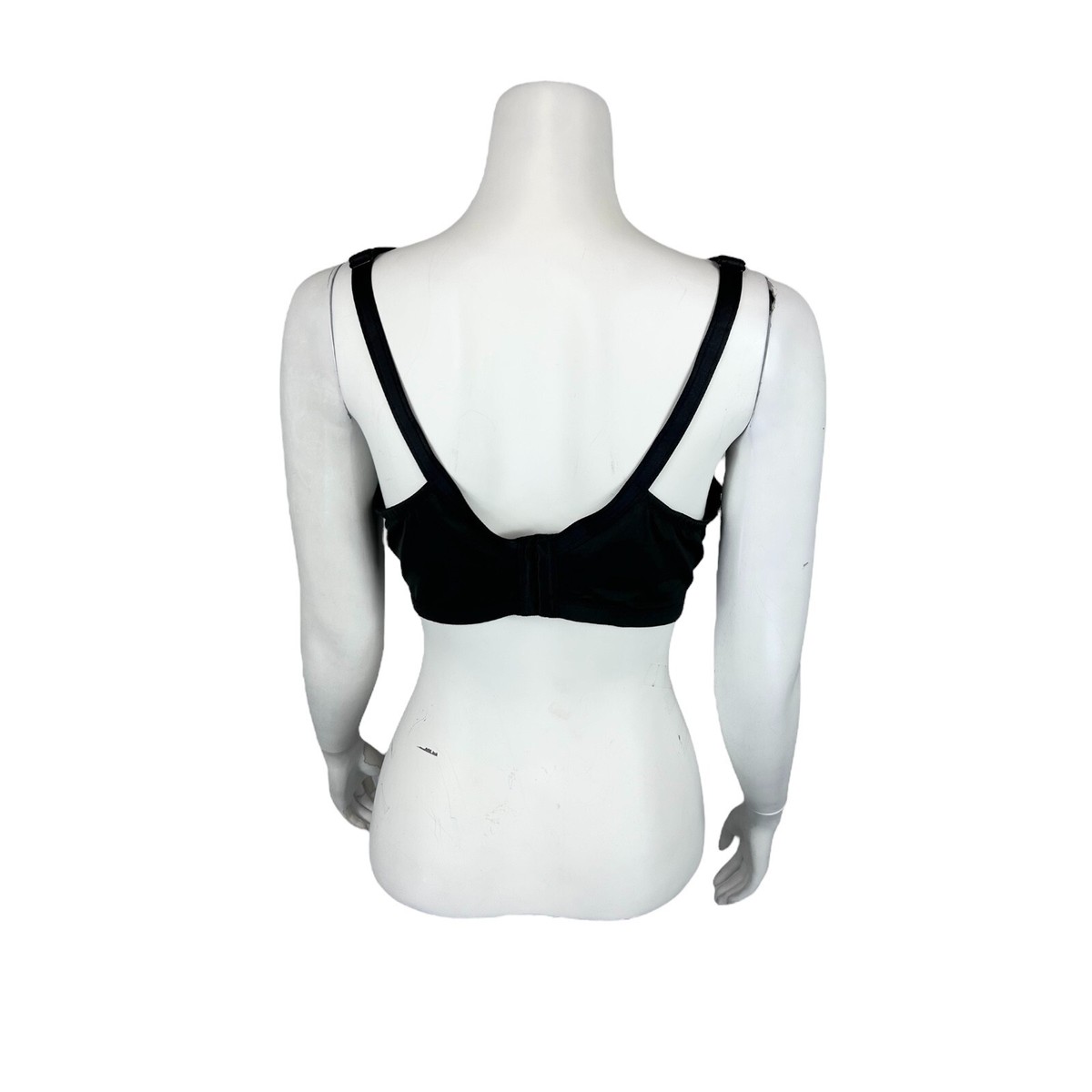 The GemBra Women's Lace Unlined Bra with Gemstone Black Amethyst