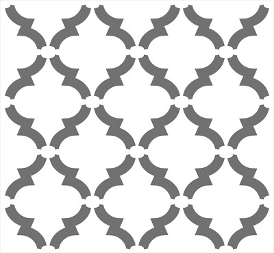 reusable moroccan new original wall stencil pattern large crafting painting ebay