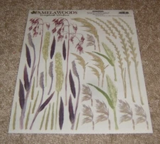 Creative Imaginations 8x10 Sticker Sheet ~ by Pamela Woods....Field Grass