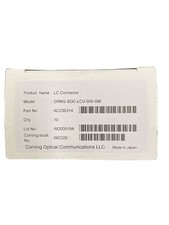 Corning SOC-LCU-900-SM FuseLite Field-Installable Connector 900um Blue Box Of 10
