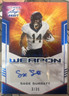 2021 LEAF ULTIMATE DRAFT SAGE SURRATT ROOKIE/RC AUTO 3/35 *WEAPON*