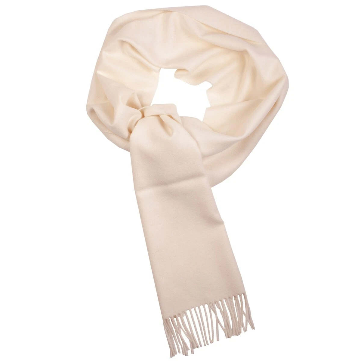 White Alpaca Wool Scarf Soft Warm Winter Wrap Luxury Natural Fiber Knit Gift