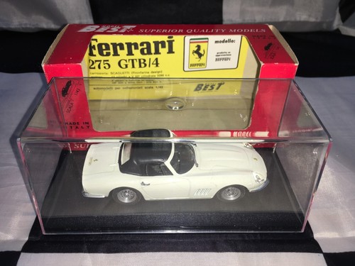 1:43 Best Models 9004 Ferrari 275 GTB SPYDER - WHITE CON CAPOTTINA 1965 - Picture 6 of 8