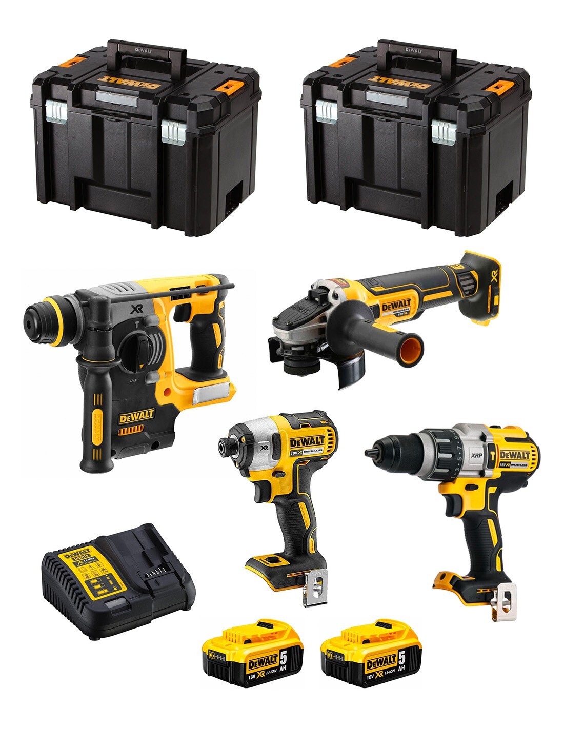 Dewalt  kit dwk401 (dcd996 + dch273 + dcg405 +.. 8435587916949