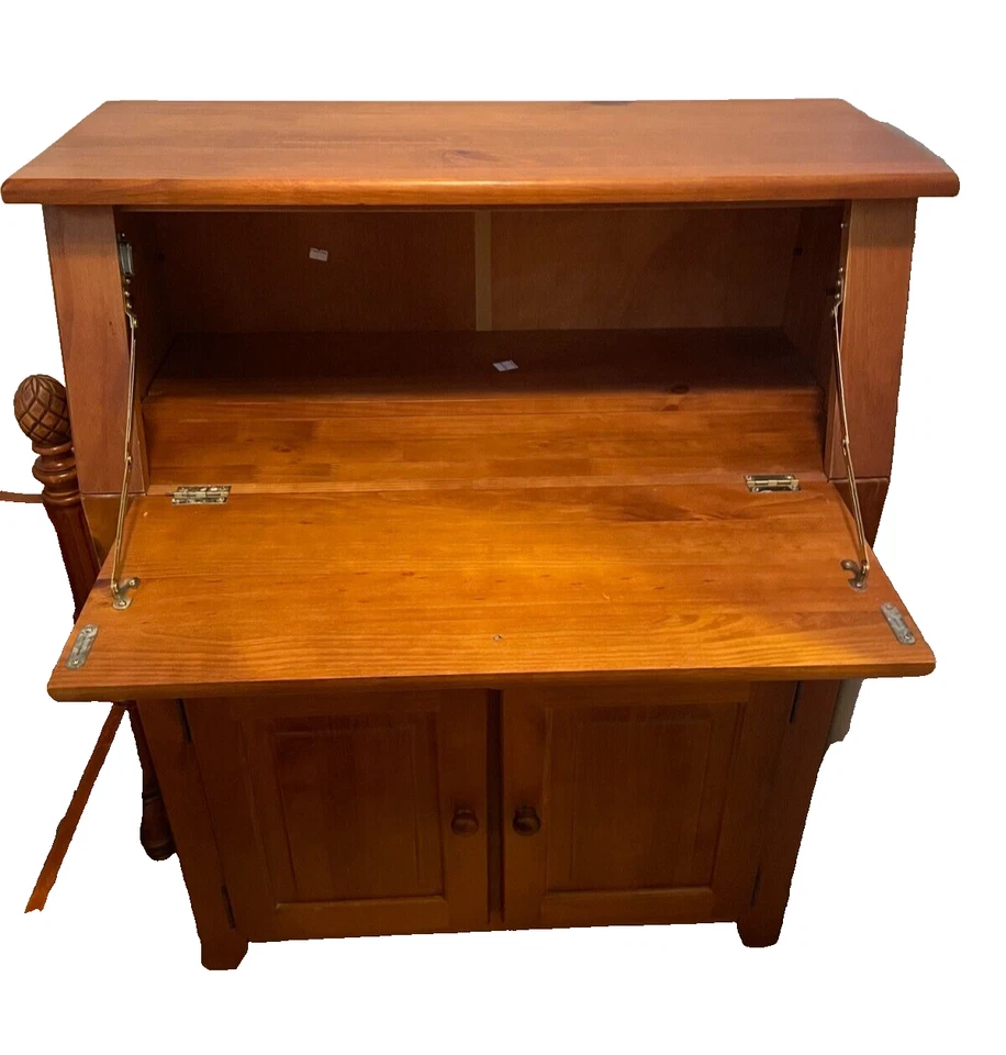 ESCRITORIO: Escritorio Secretaria Vintage Madera Maciza Pino Foto 2 de 2