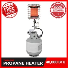 Dyna-Glo - Tank Top Propane Gas Heater - 40,000 BTU - Portable - Outdoor Indoor