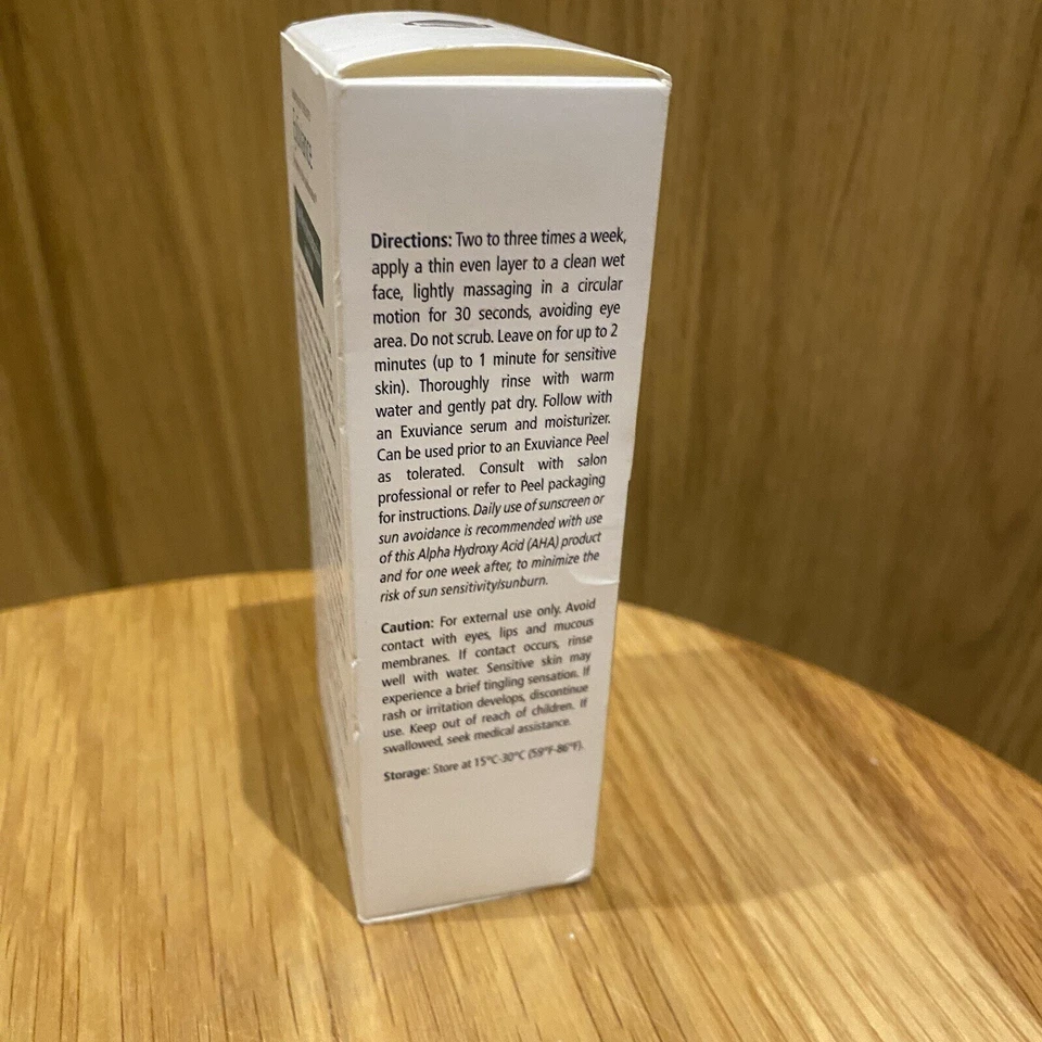 Exuviance Triple Microdermabrasion Face Polish 2.6oz 75g GLYCOLIC ACID New Box - Image 2 of 4