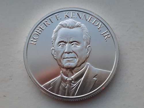 RFK, JR. – KENNEDY - MAKE AMERICA HEALTHY AGAIN - MAHA! - .999 FINE SILVER - 39M
