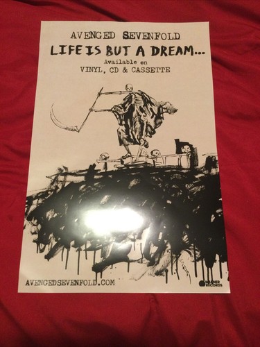 Avenged Sevenfold - Life Is But A Dream Promo Poster | eBay