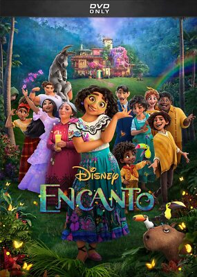 ENCANTO  DISNEY MOVIE  DVD SEALED  BRAND NEW  EXPEDITED SHIPPING