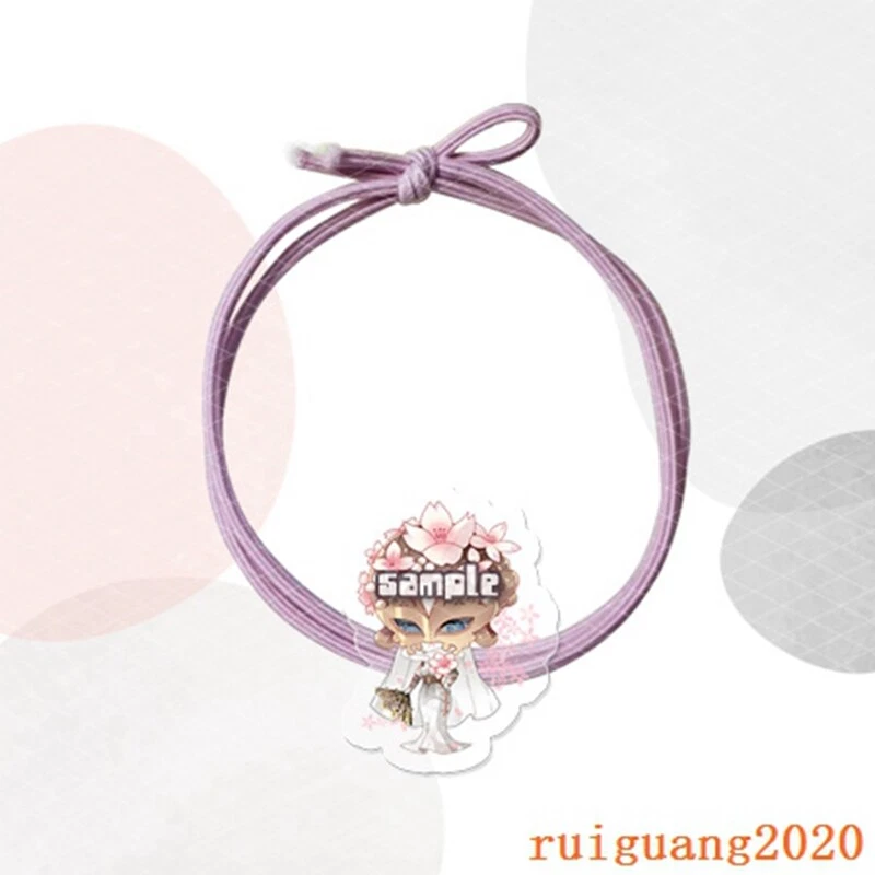 全新 Identity V 动漫发带 头发绳 橡胶带 头发 装饰 女孩 马尾辫 — 第 4/4 张图片