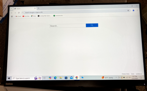 Lenovo ThinkVision P27h-28 27" QHD LED Monitor HDMI DisplayPort No Stand